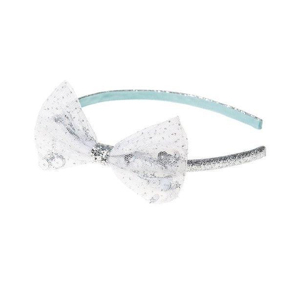 Hiuspanta, Rockahula KIDS|Sequin Shaker Bow Alice Band Silver