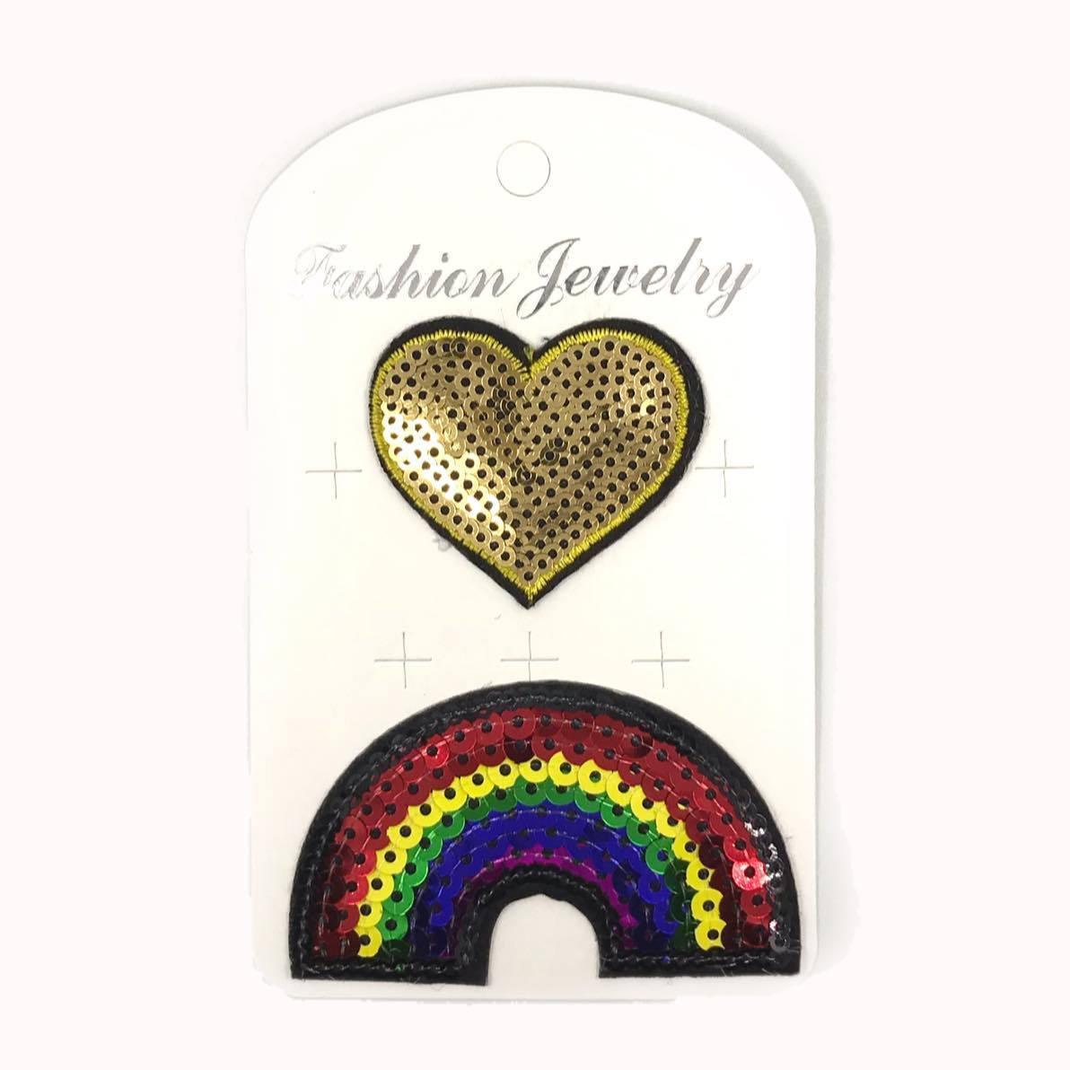 Hihamerkki, Rainbow & Heart (sateenkaari ja sydän)