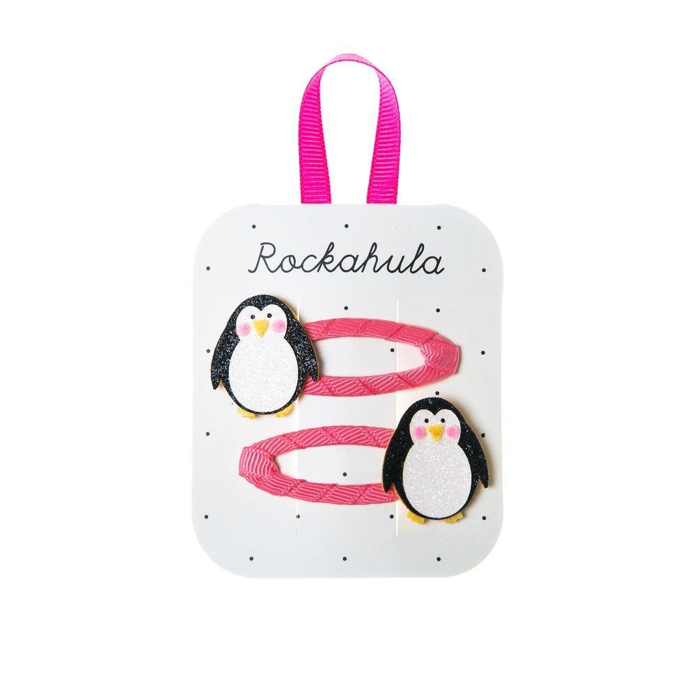 Hiuskoru/pinni, Rockahula KIDS|Penguin Glitter Hair Clips