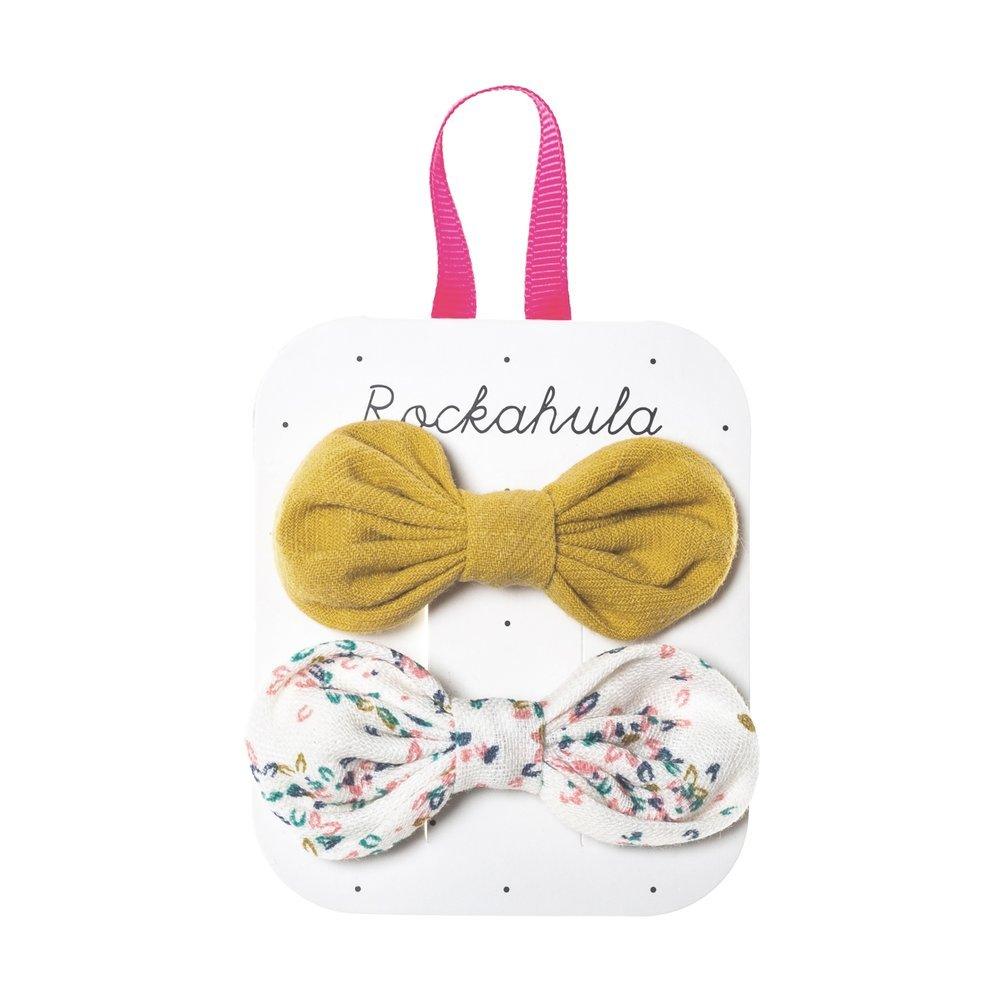 Hiuskoru/pinni, Rockahula KIDS|Flora Tied Bow Set White