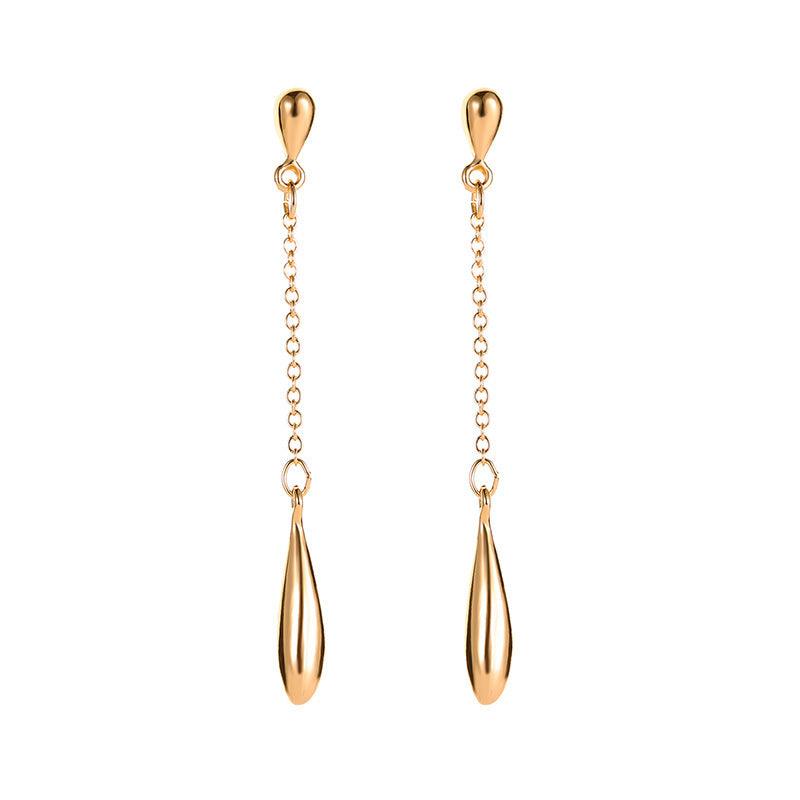 Korvakorut, Simple Gold Teardrop