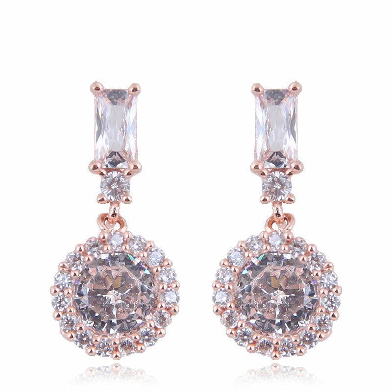 Juhlakorvakorut, ROMANCE/Drop Earrings in Rosegold