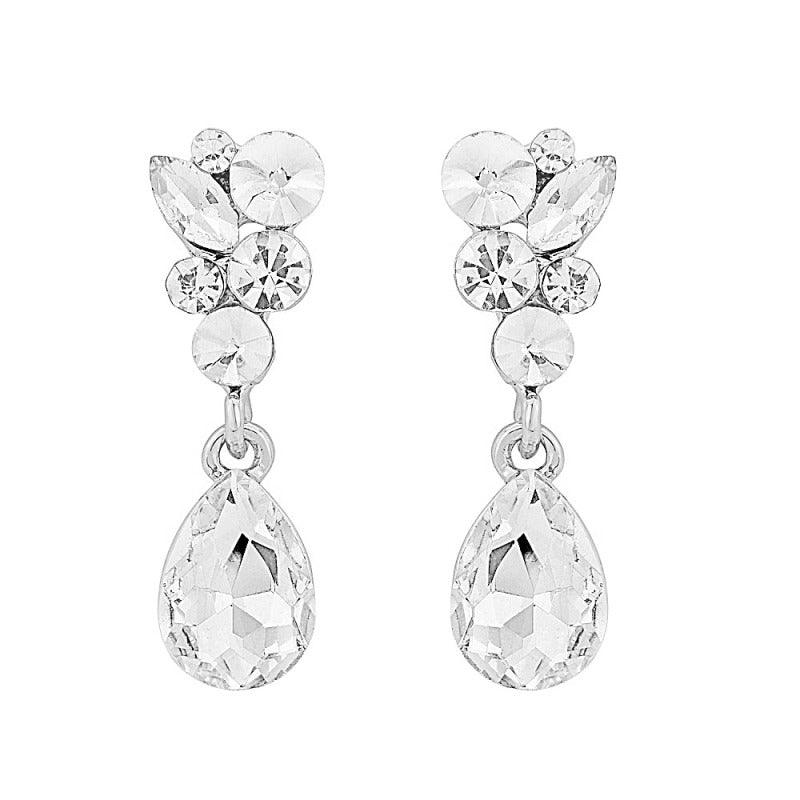 Crystal necklace, ATHENA BRIDAL | Crystal Enchantment Necklace Set