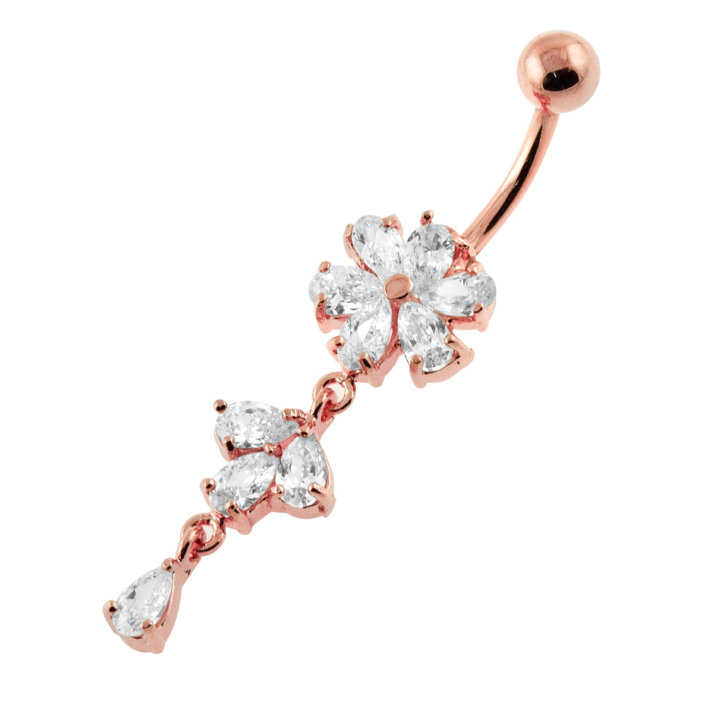 Hopeinen napakoru, Diamond Daisy in Rosegold