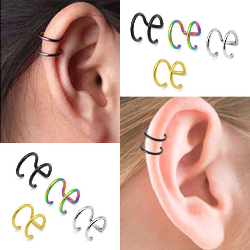 Kiipijä/Ear Cuff, Non-Piercing Cartilage in Gold