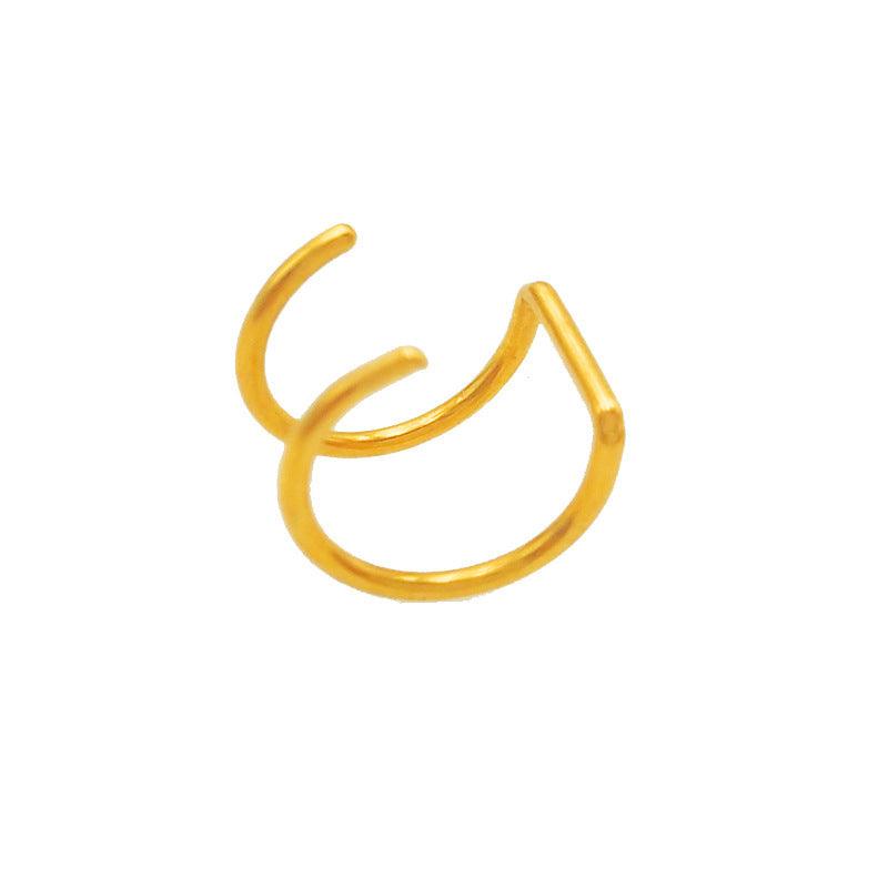 Kiipijä/Ear Cuff, Non-Piercing Cartilage in Gold