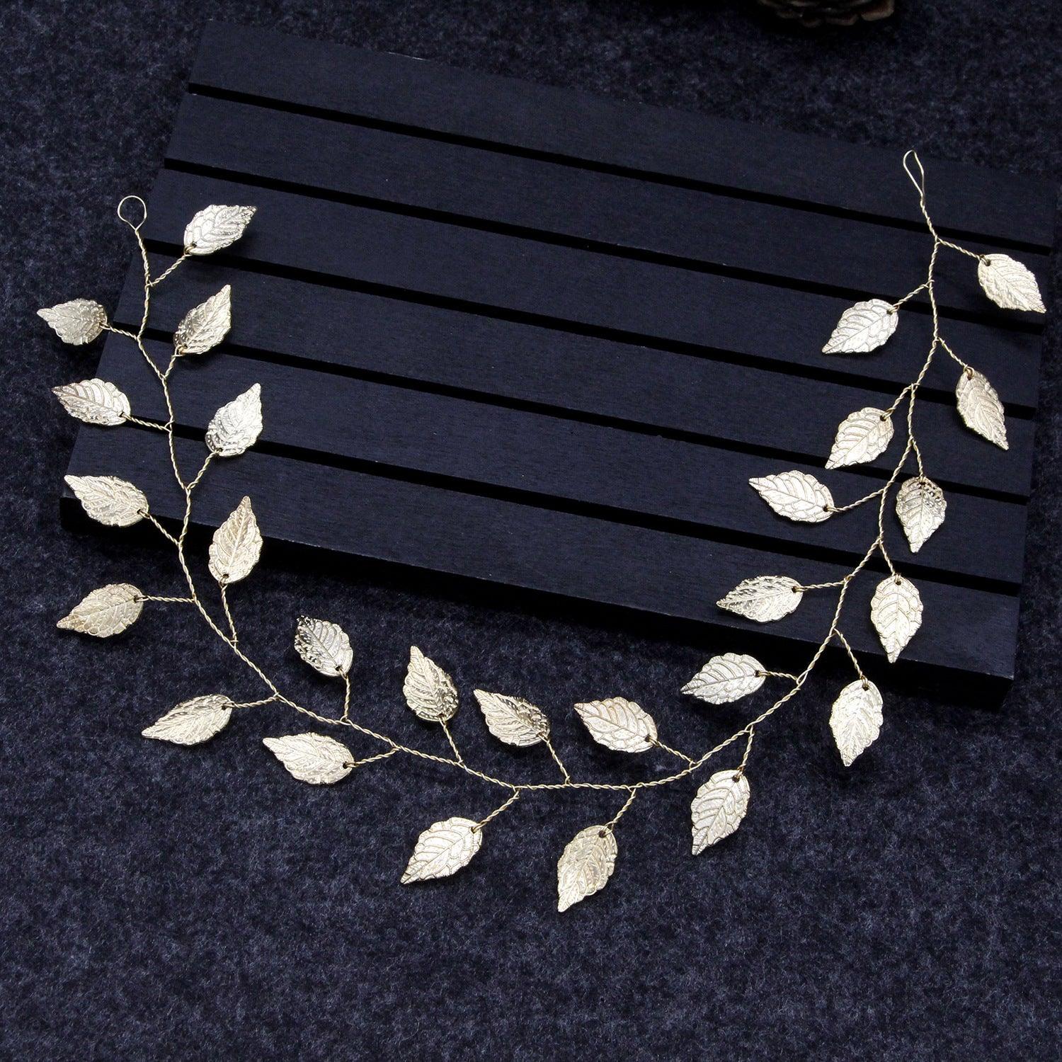 Hair ornament, headband/ROMANCE, Minimalistic Gold Twine