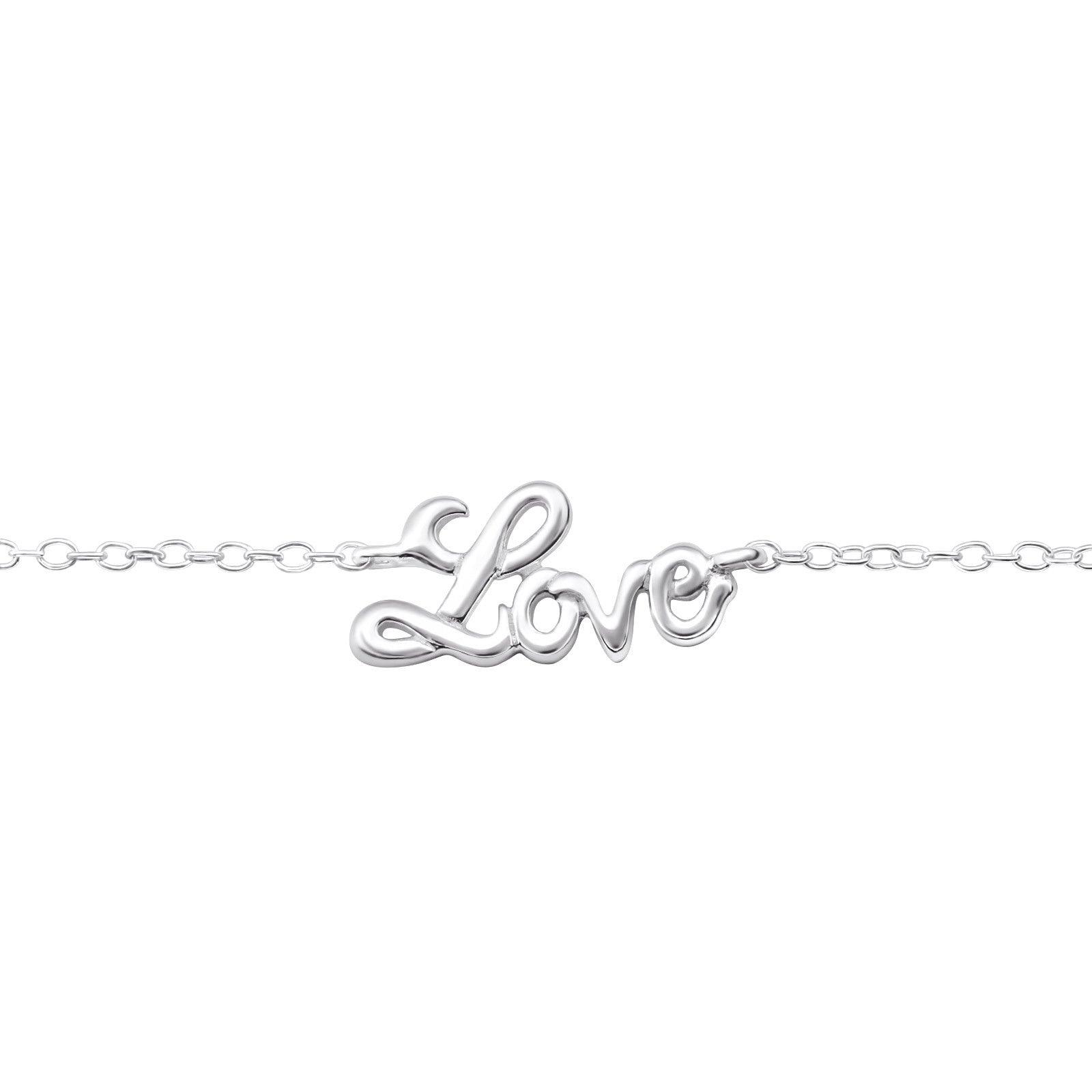 Hopeinen rannekoru, Love