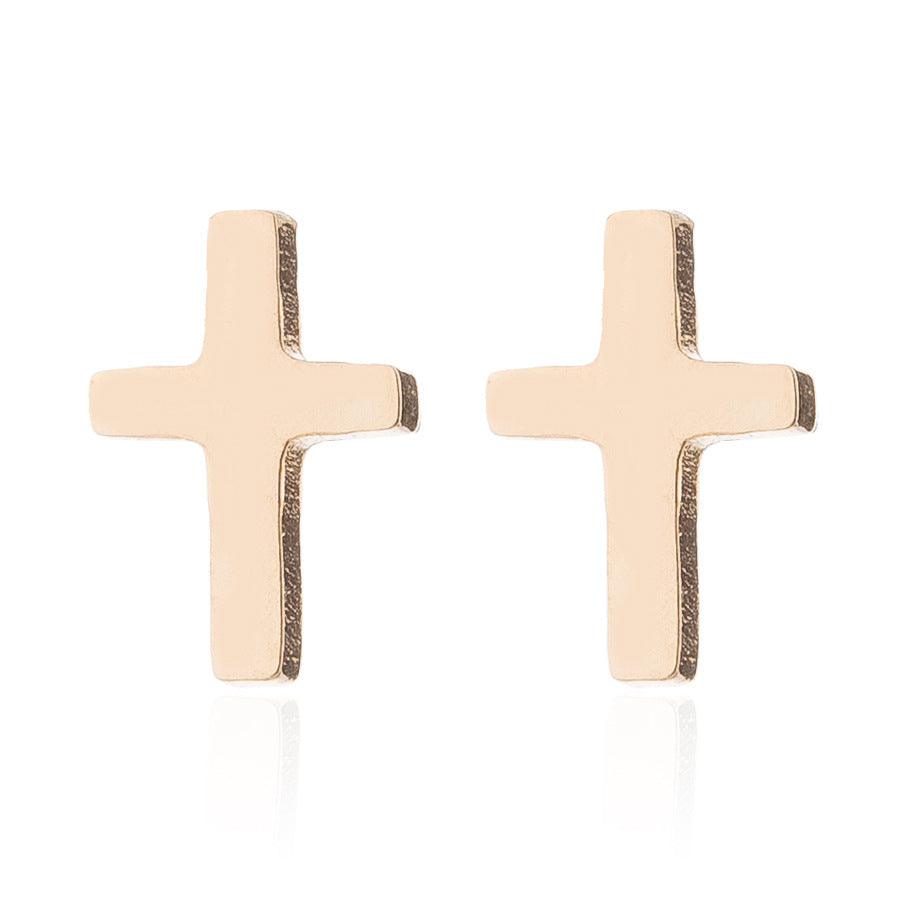 Kirurginteräsnapit, Gold Cross -kullanväriset ristinapit