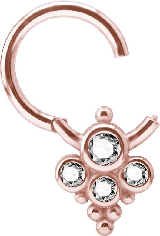 Lävistysrengas, Large Titanium Clicker 14-22K RGD PVD