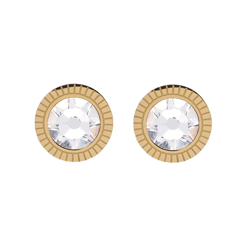 Korvakorut, BOHM PARIS | Boucles D'oreilles Miel avec cristal clair