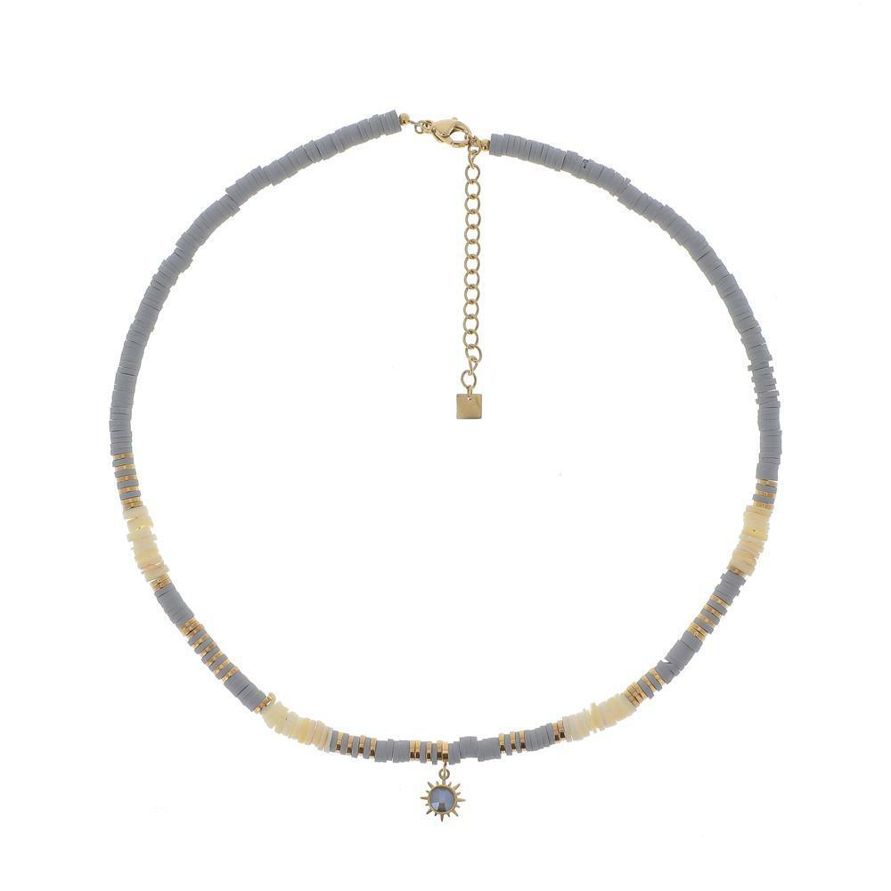 Kaulakoru, BOHM PARIS|Collier Surf avec cristal gris