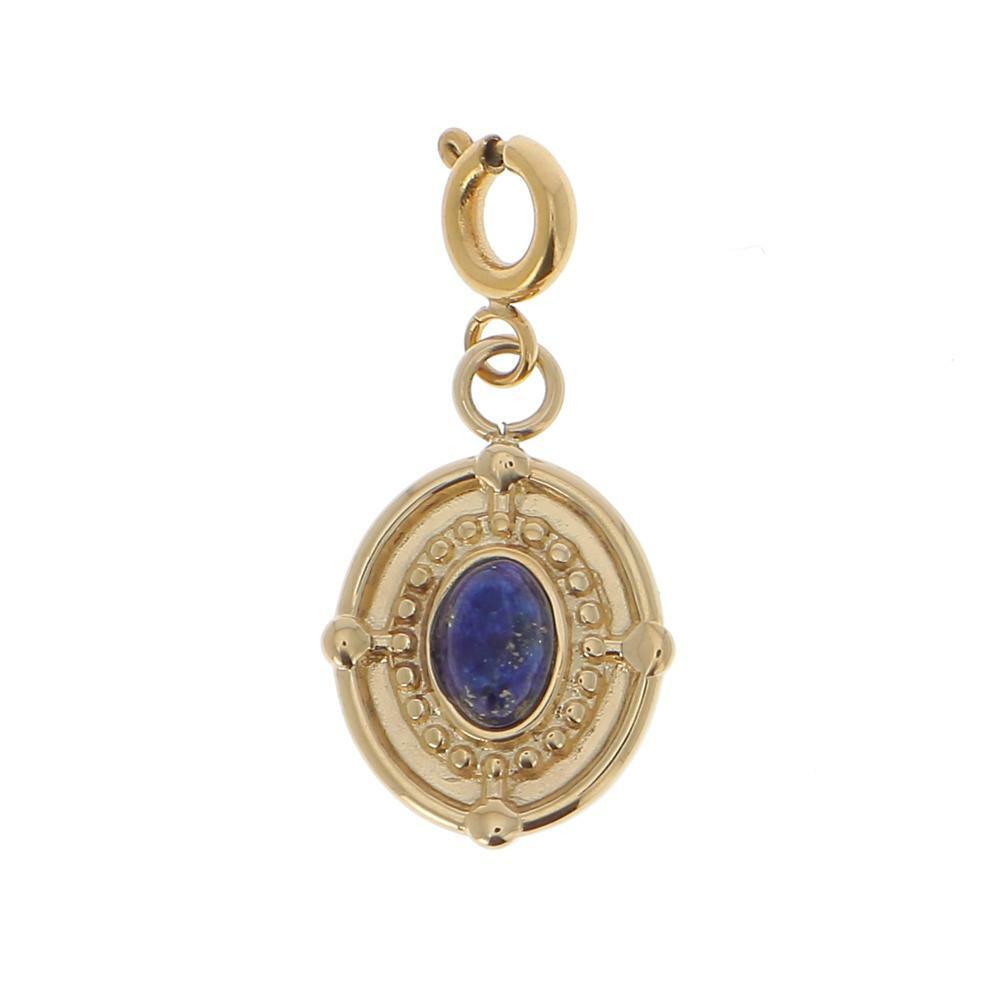 Mascot/pendant, BOHM PARIS|Lockie Charm Khonsou lapis lazuli