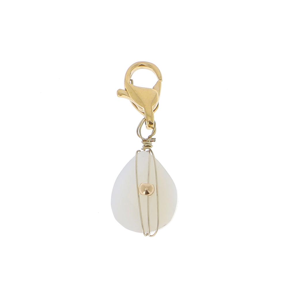 Mascot/pendant, BOHM PARIS|Lockie Charm Ariel pearl nacre