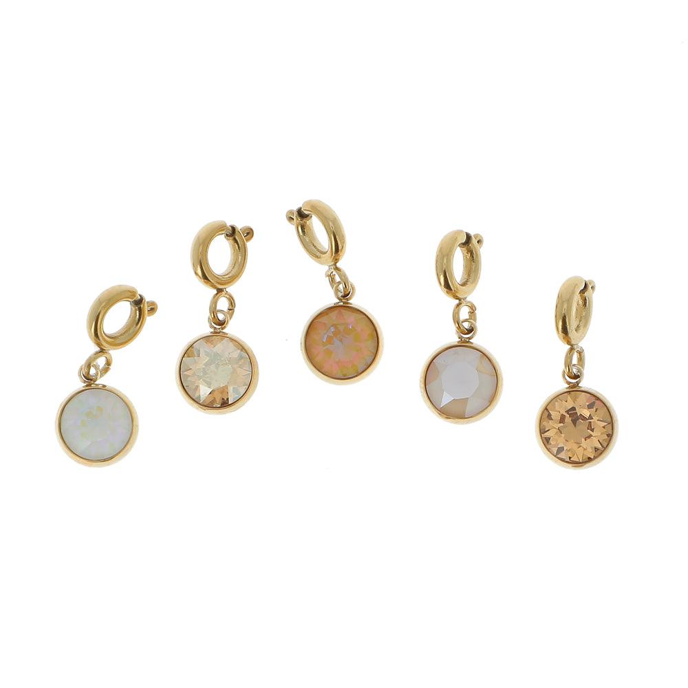 Maskotti/riipus, BOHM PARIS|Lockie Charm Cassy nuances beige