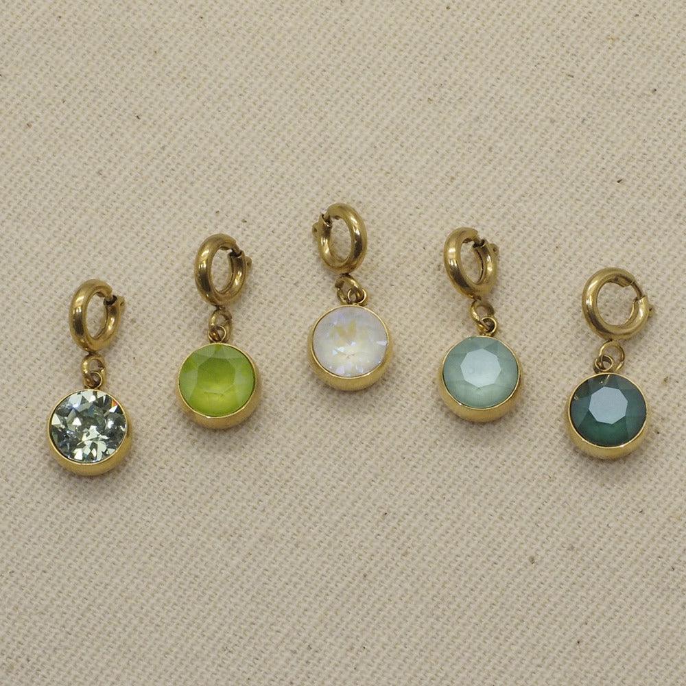 Mascot/pendant, BOHM PARIS|Lockie Charm Cassy nuances vertes