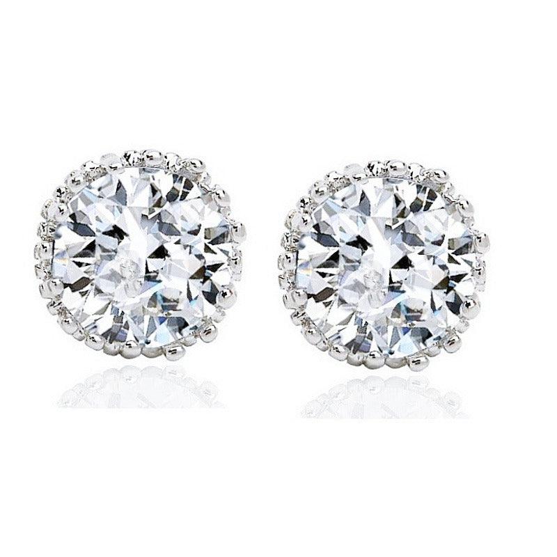 Crystal earrings, ATHENA BRIDAL|Princess Crystal Earrings