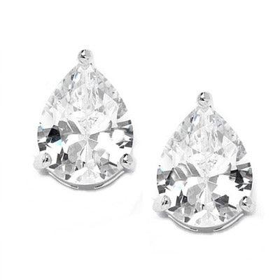 Crystal earrings, ATHENA BRIDAL|Classic Teardrop Earrings