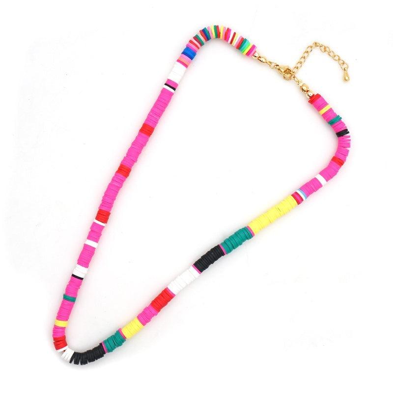 Kaulakoru, FRENCH RIVIERA|Colorblocks Multicolour Surf Necklace