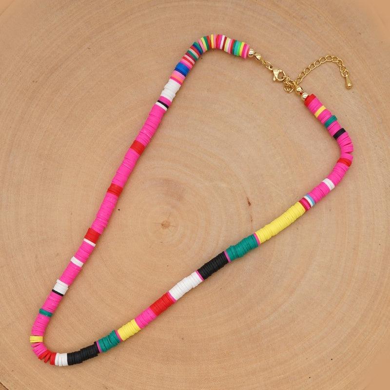 Kaulakoru, FRENCH RIVIERA|Colorblocks Multicolour Surf Necklace