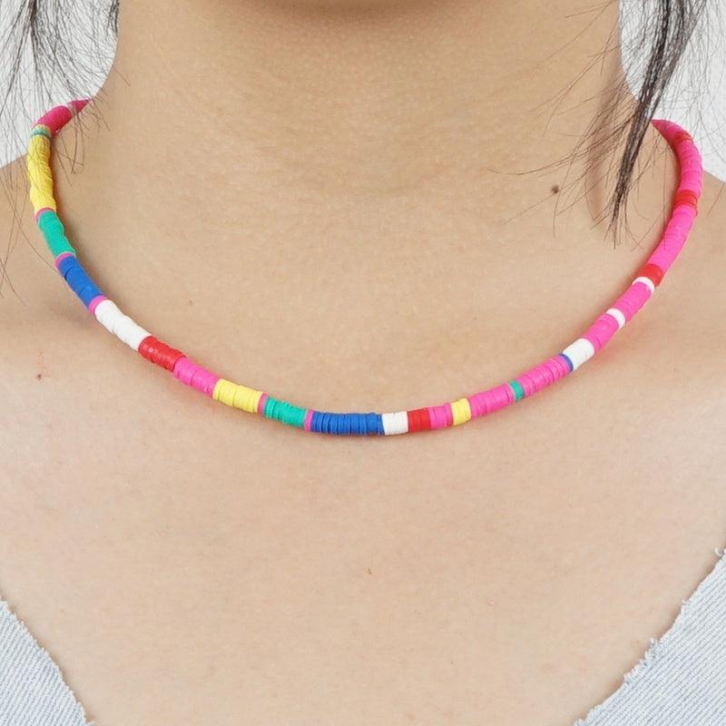 Kaulakoru, FRENCH RIVIERA|Colorblocks Multicolour Surf Necklace