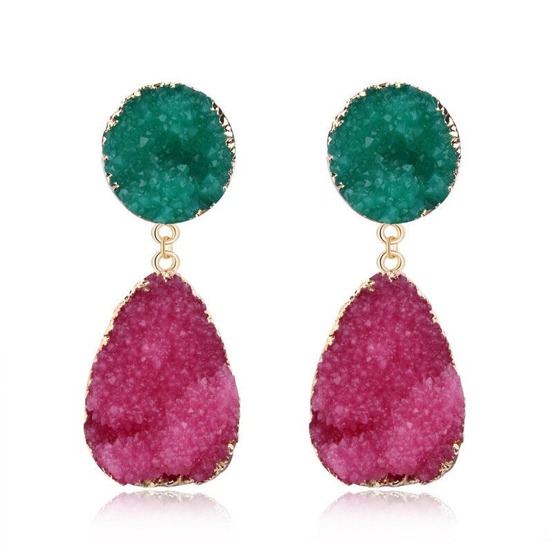 Korvakorut, FRENCH RIVIERA|Two Colour Earrings in Gold