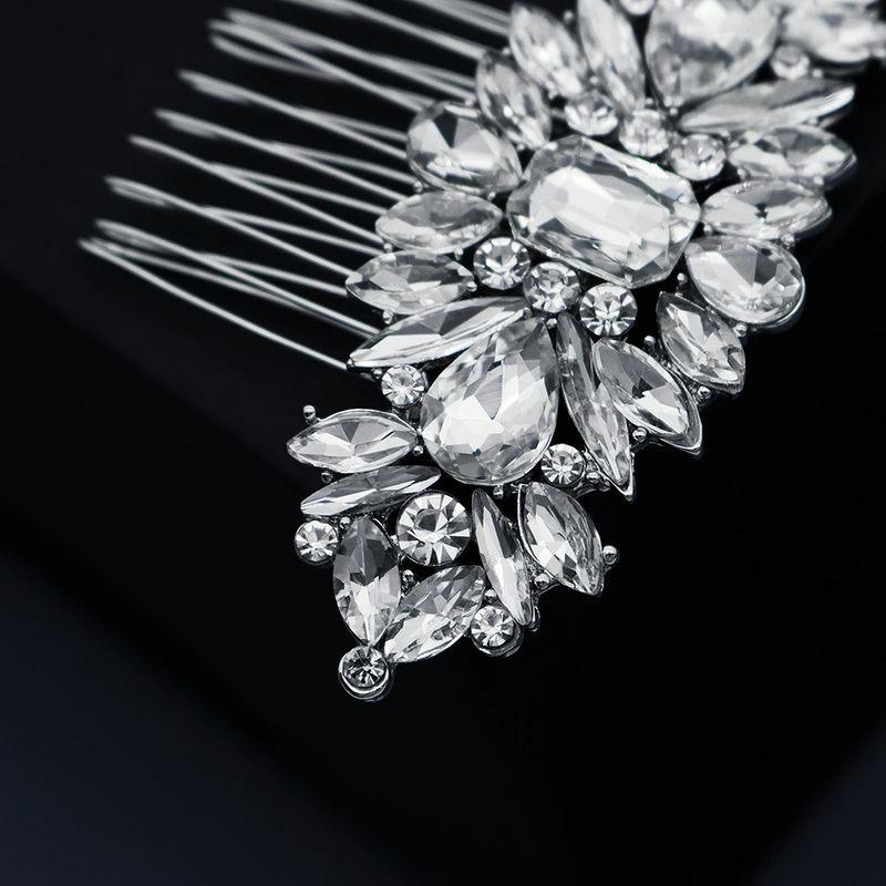 Hiuskoru, ROMANCE|Glamourous Silver Hairpiece