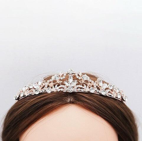 Hiuskoru, tiara ROMANCE | Classic Tiara in Rosegold