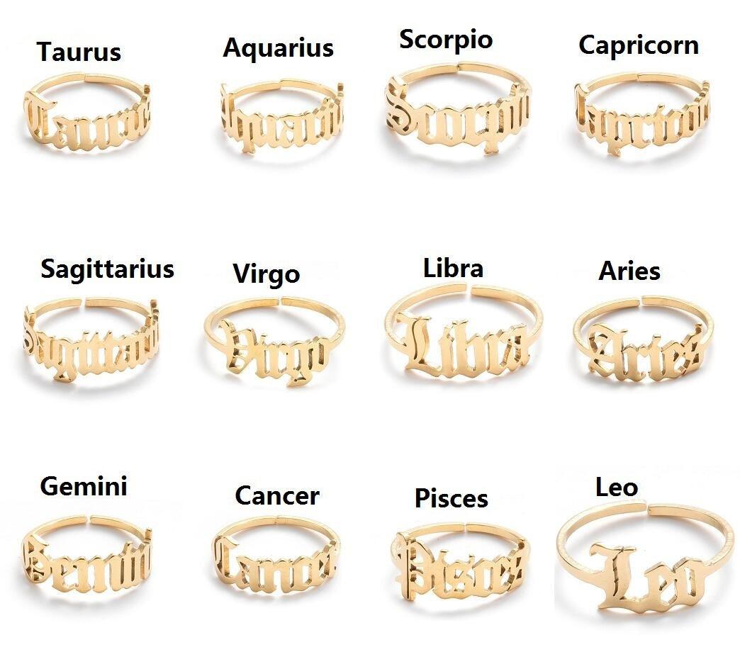 Kirurginterässormus, Horoscope -tekstikoru horoskooppimerkeille