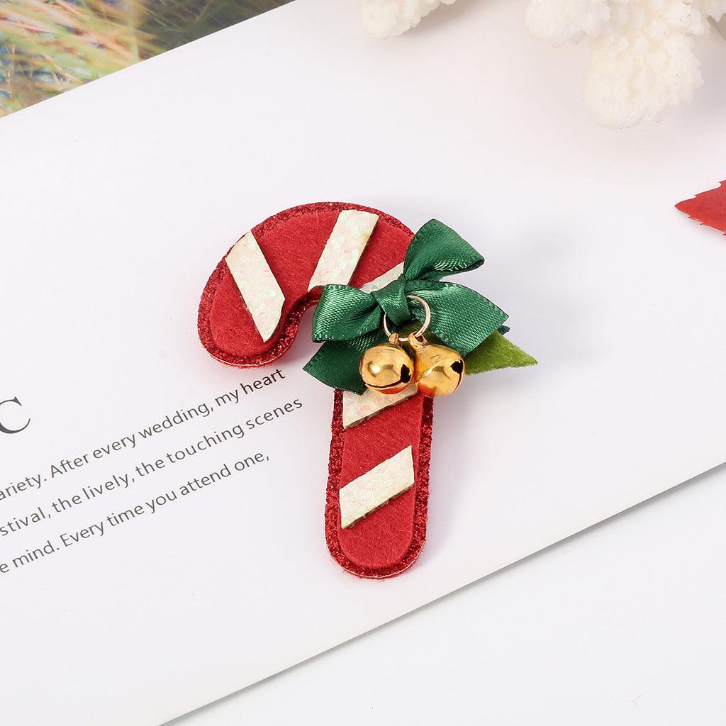 Christmas brooch, Candy Cane