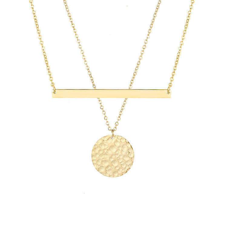 Kirurginteräskorusetti, FRENCH RIVIERA|Noemie Gold Necklace Set