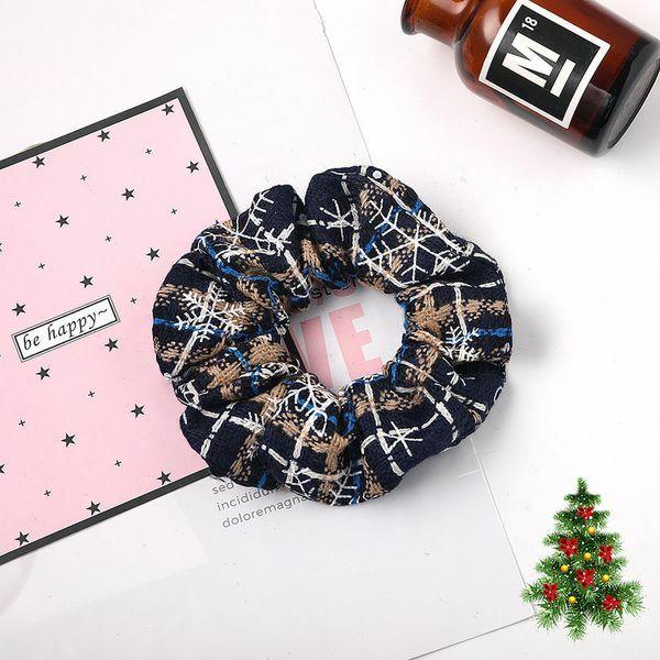 Christmas Scrunchie|SUGAR SUGAR, Christmas Scrunchie in Blue