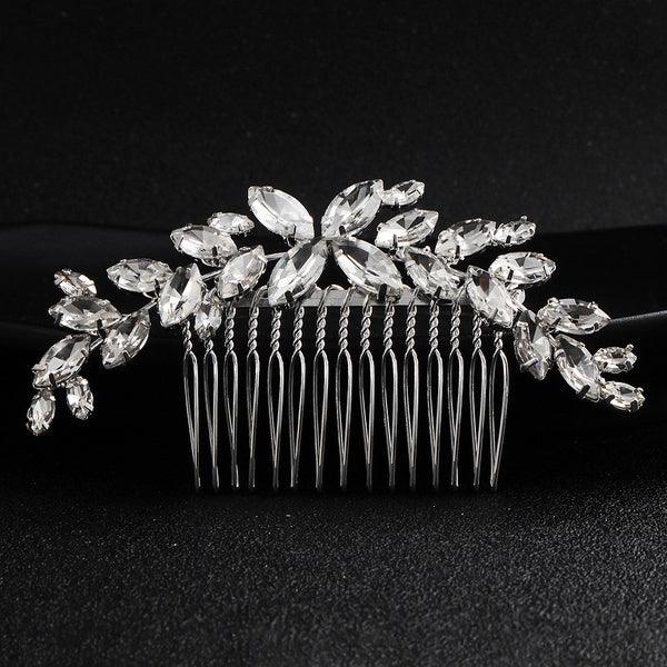 Hiuskoru, ROMANCE | Curvy Silver Hairpiece -kaareva hiuskoriste