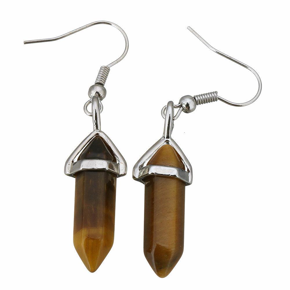 Korvakorut, NATURE COLLECTION|Tiger Eye Earrings