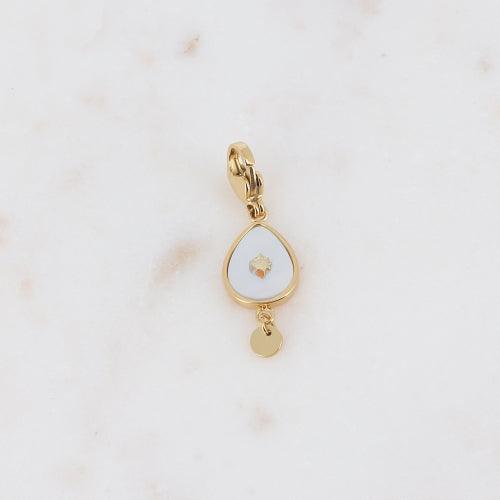Mascot/pendant, BOHM PARIS|Charm Nossin -nacre