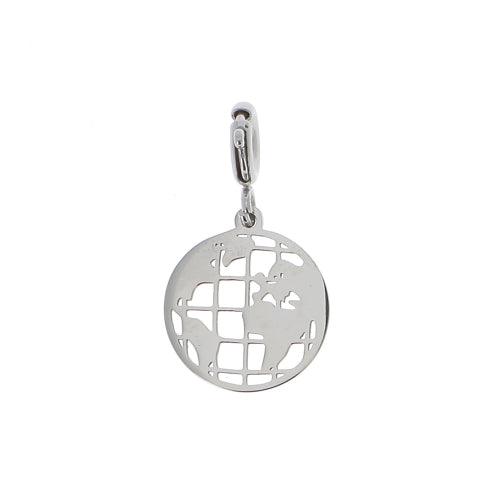 Maskotti/riipus, BOHM PARIS|Charm globe -rhodium