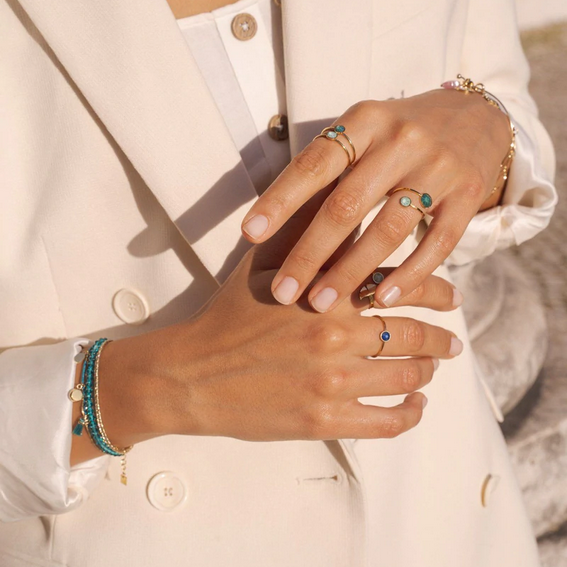 Sormus, BOHM PARIS|Bague Ally -electric pink