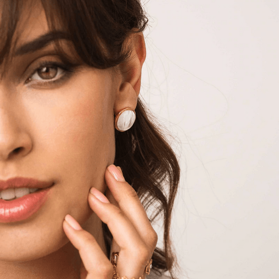 Korvakorut, BOHM PARIS|Boucles Luce -amazonite