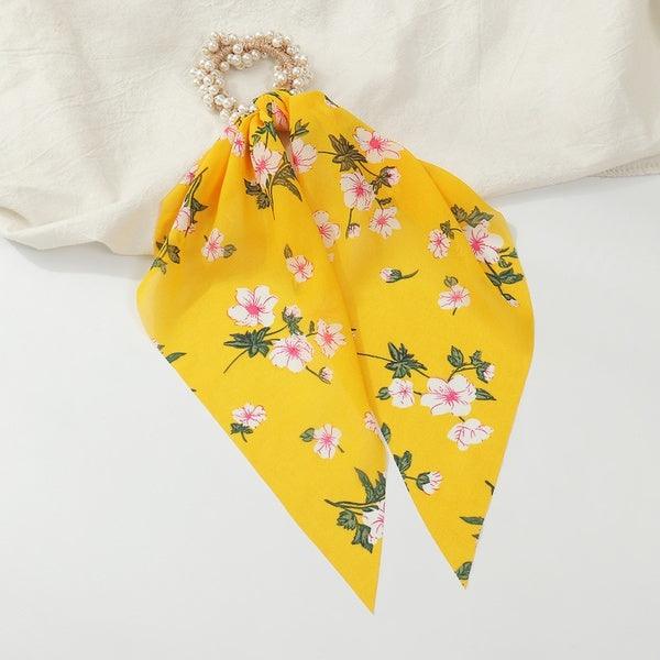 Donitsi/Scrunchie|SUGAR SUGAR, Spring Flowers Bowtie Scrunchie