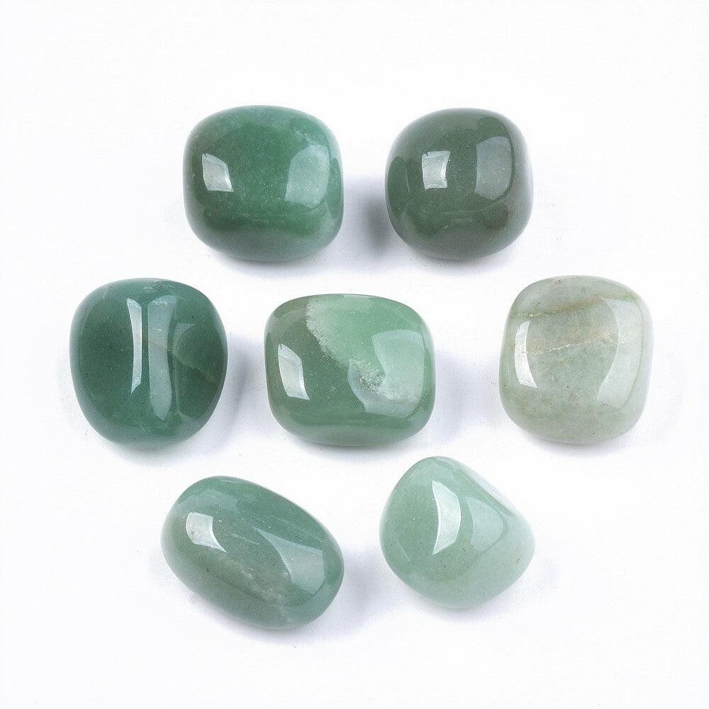Natural stone, HEALING CRYSTALS|Green aventurine loose stone