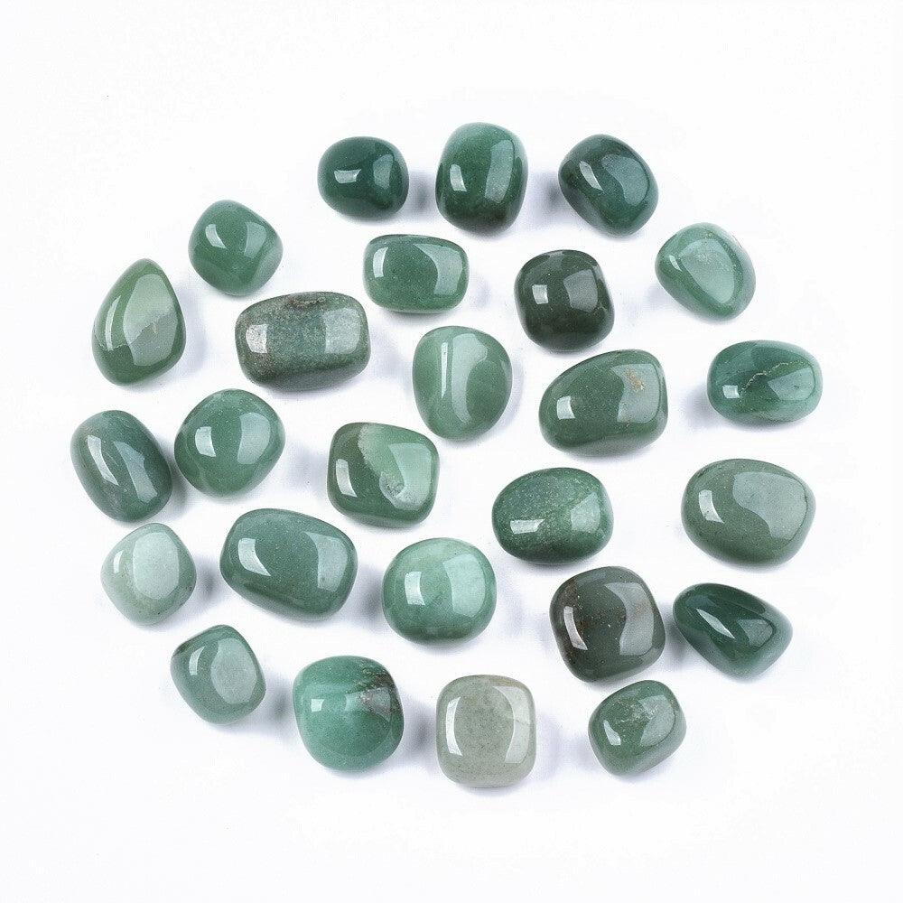 Natural stone, HEALING CRYSTALS|Green aventurine loose stone