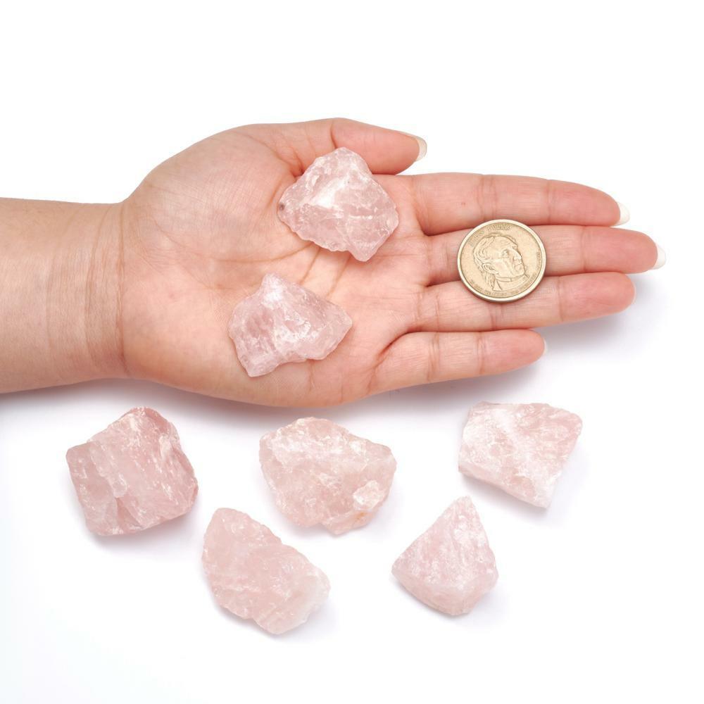 Natural stone, GODDESS COLLECTION|Rough piece of rose quartz