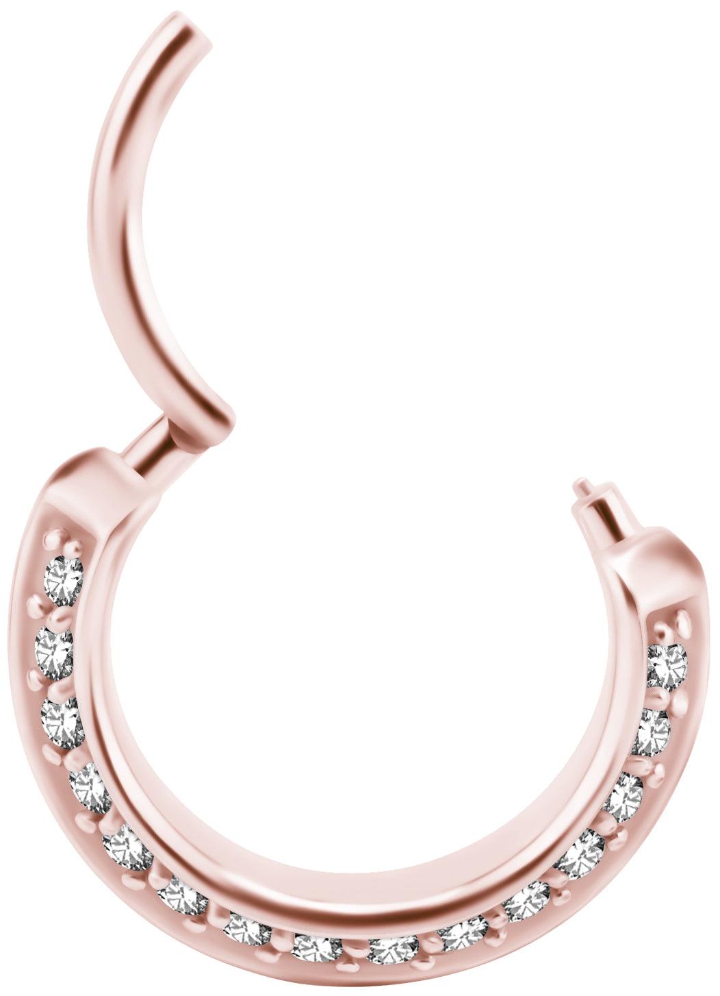 PREMIUM COLLECTION | Upea kirkaskivinen kaksipuolinen clicker(r.kulta)