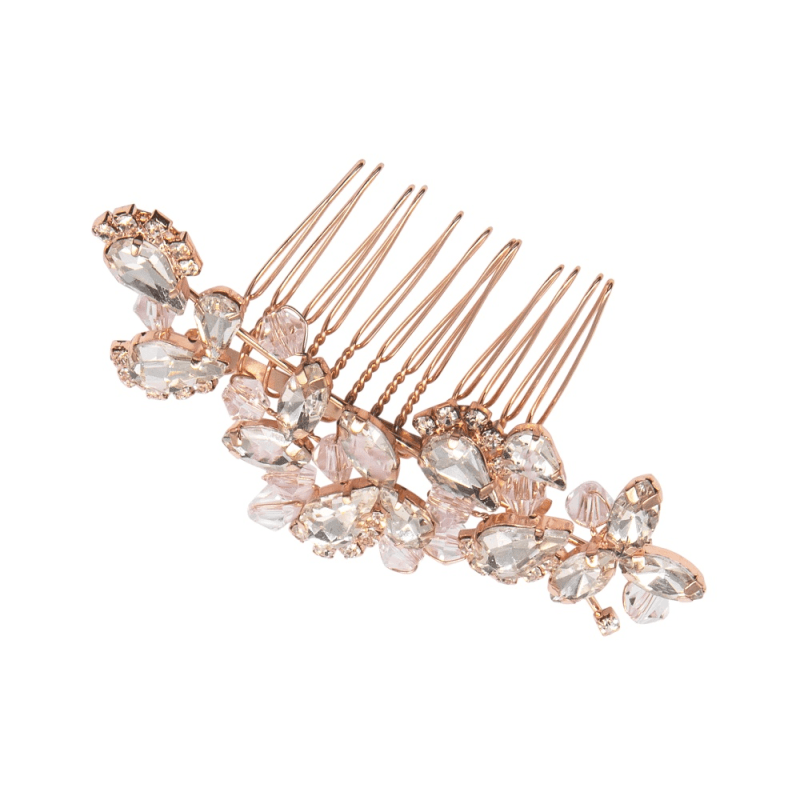 Hiuskoru, ATHENA BRIDAL | Eternally Chic Comb -ruusukultainen hiuskampa