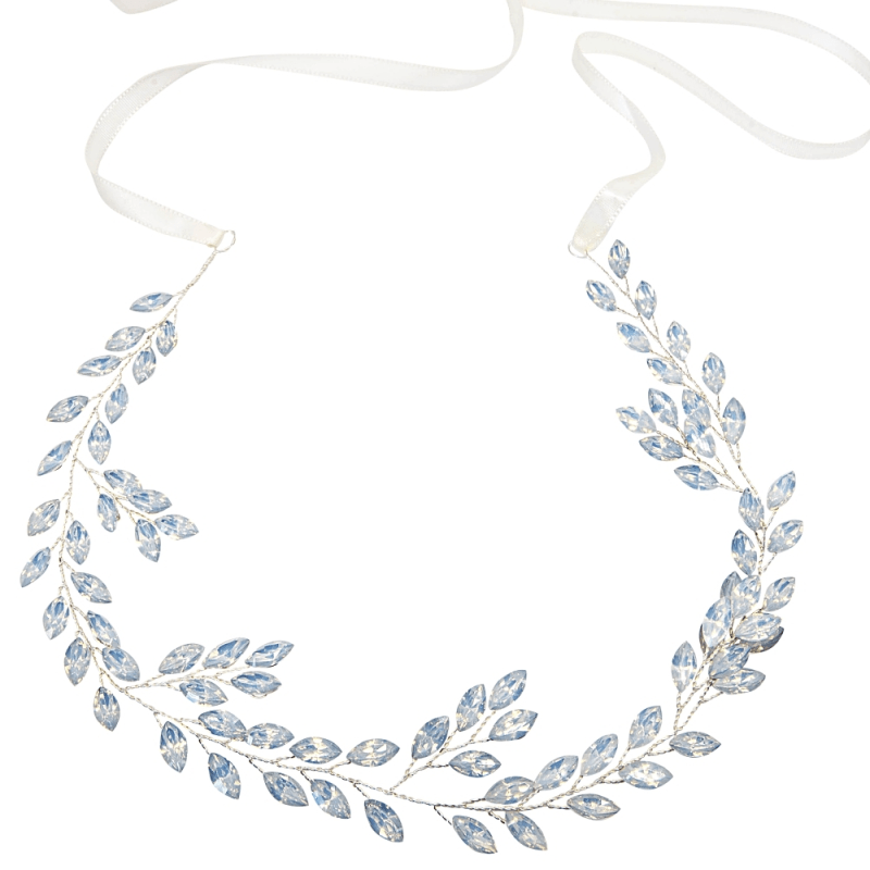 Hiuskoru, ATHENA BRIDAL|Blue Sparkle Vine -vaaleansininen hiuskoriste