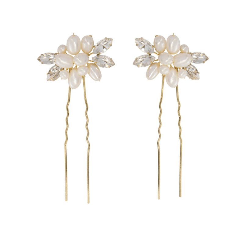 Hiuskoru, ATHENA BRIDAL|Divine Gold Pin -helmihiuskoriste