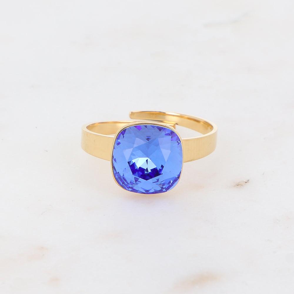 Sormus, BOHM PARIS|Bague Bea -sininen/kulta