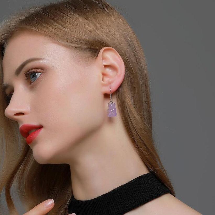 Korvakorut, Blue Gummy Bear -siniset nallekarkki korvakorut