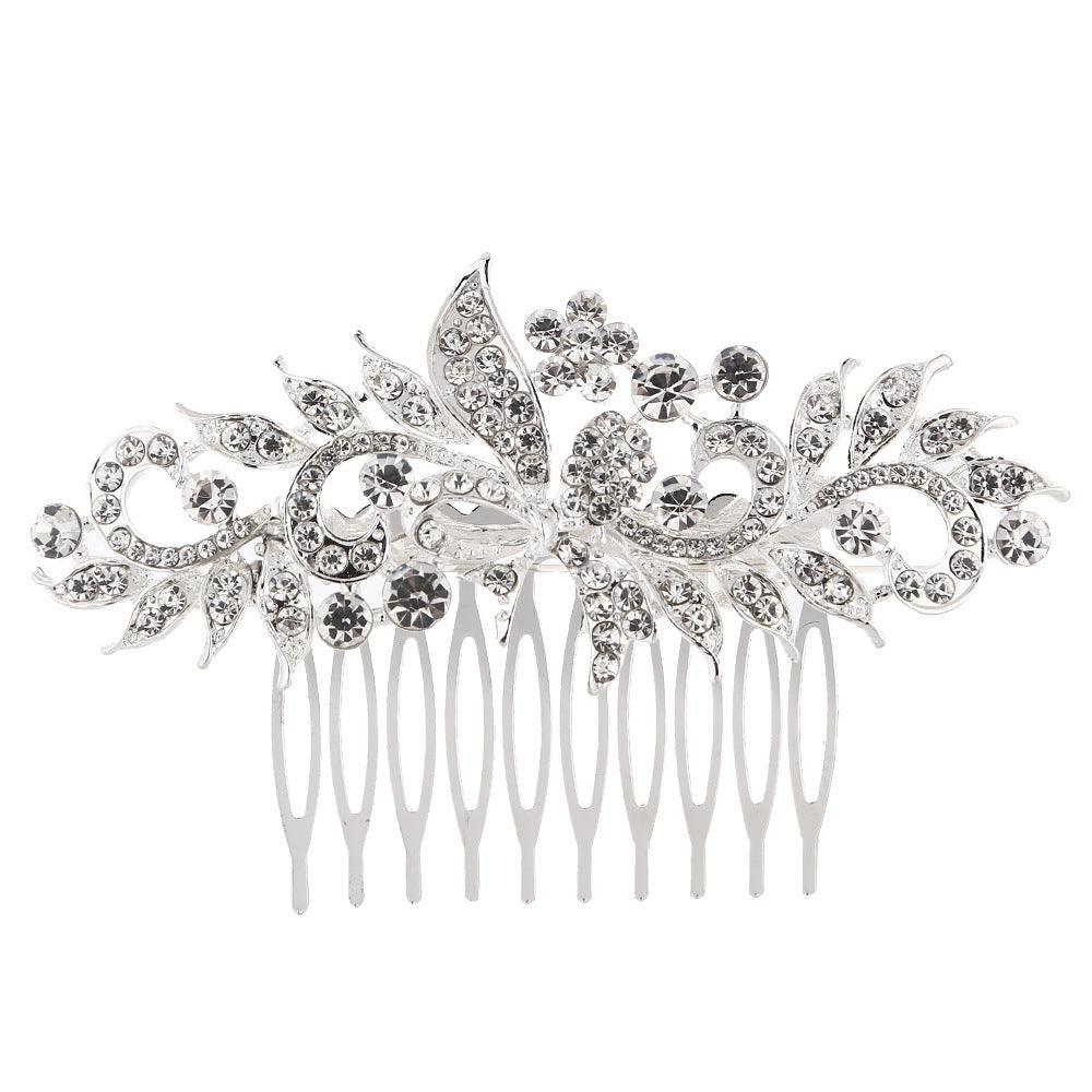 Hiuskoru, ROMANCE|Norma -hopeansävyinen kimaltava hiuskoriste