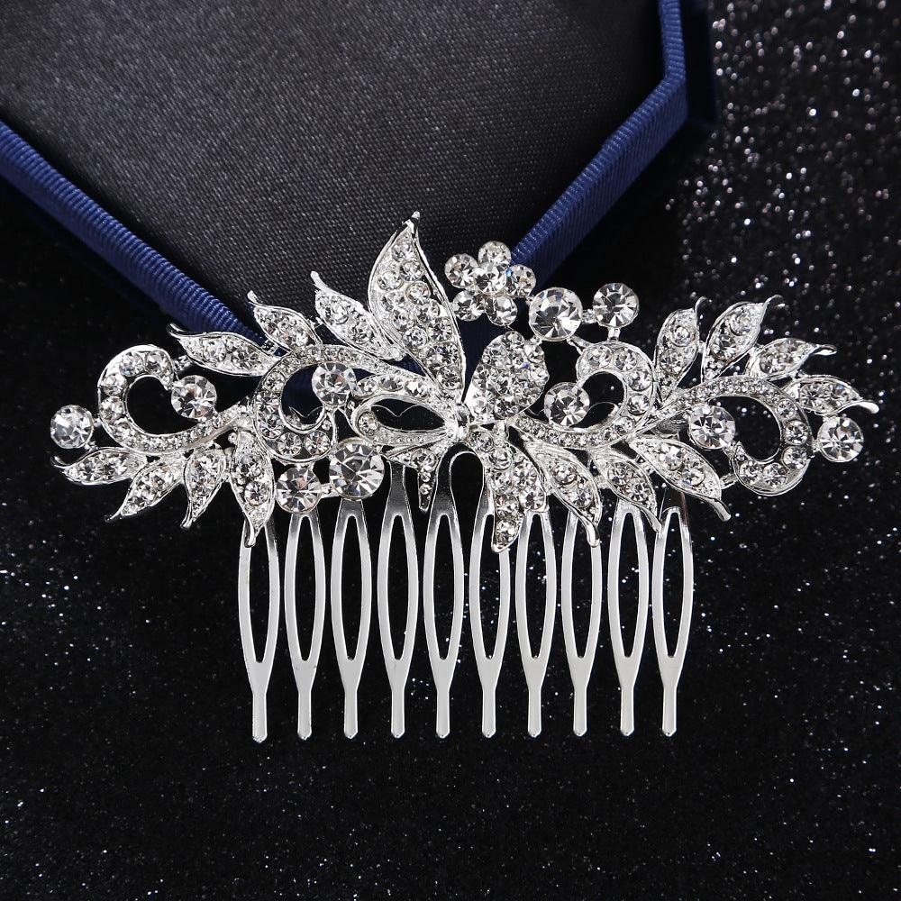 Hiuskoru, ROMANCE|Norma -hopeansävyinen kimaltava hiuskoriste